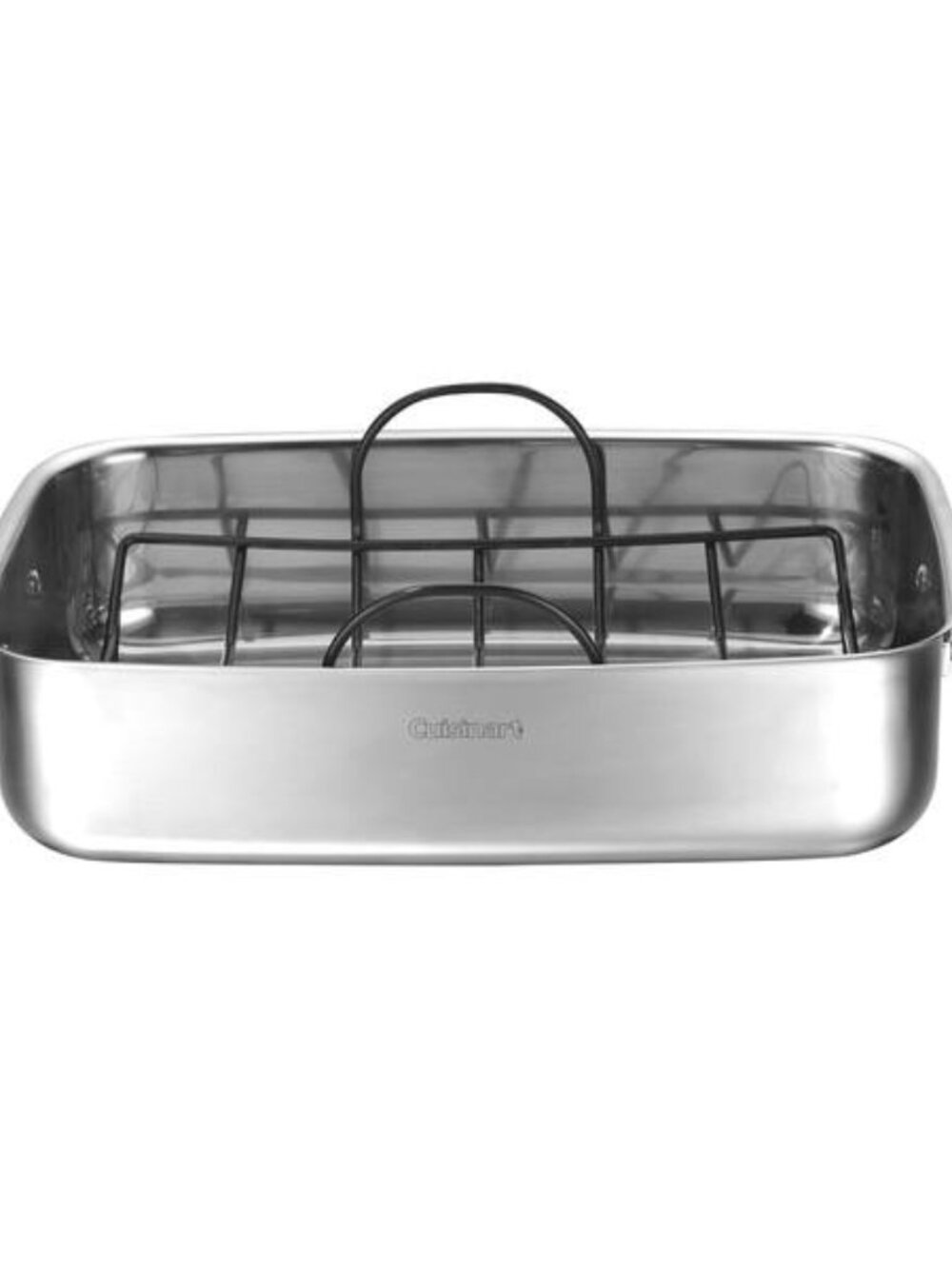 Cuisinart 15” Stainless Steel Roaster with Non Stick Rack